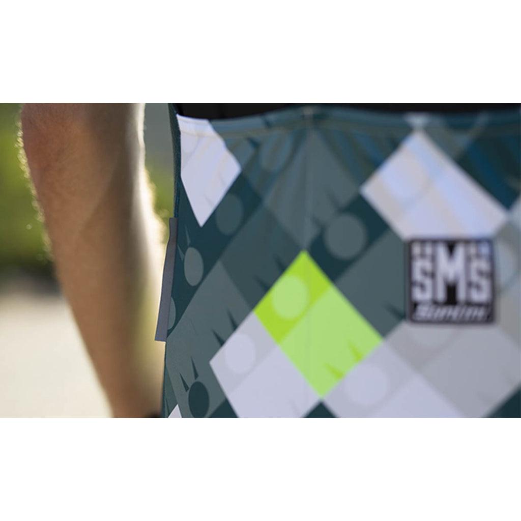 Santini Vis Ironman Mens Cycling Jersey (Fluo Green) | Cycling Gears Hub