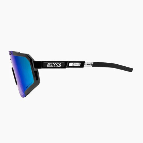 Scicon Aeroscope Sport Sunglasses (Black Gloss/Multimirror Blue) | Cycling Gears Hub - Cycling Gears Hub