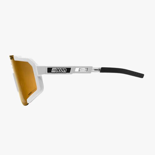 Scicon Aeroscope Sport Sunglasses (White Gloss/Multimirror Bronze) | Cycling Gears Hub - Cycling Gears Hub