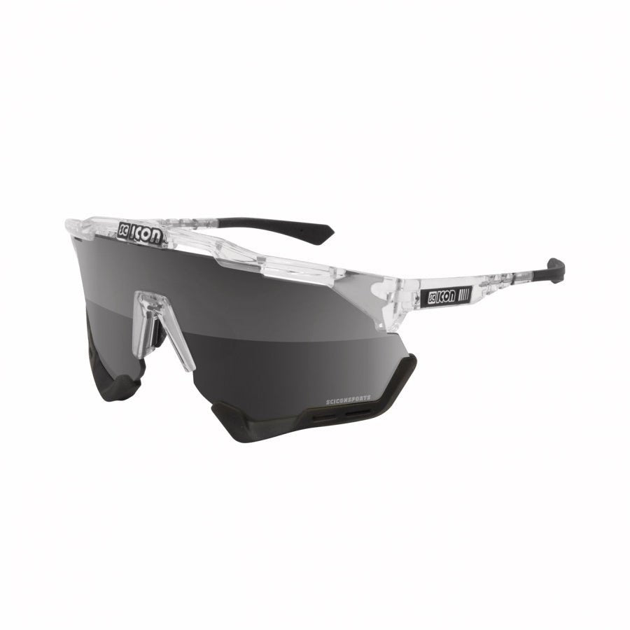 Scicon Aeroshade XL Sport Sunglasses – Multimirror Silver | White Gloss Frame |CYCLING GEARS HUB - Cycling Gears Hub