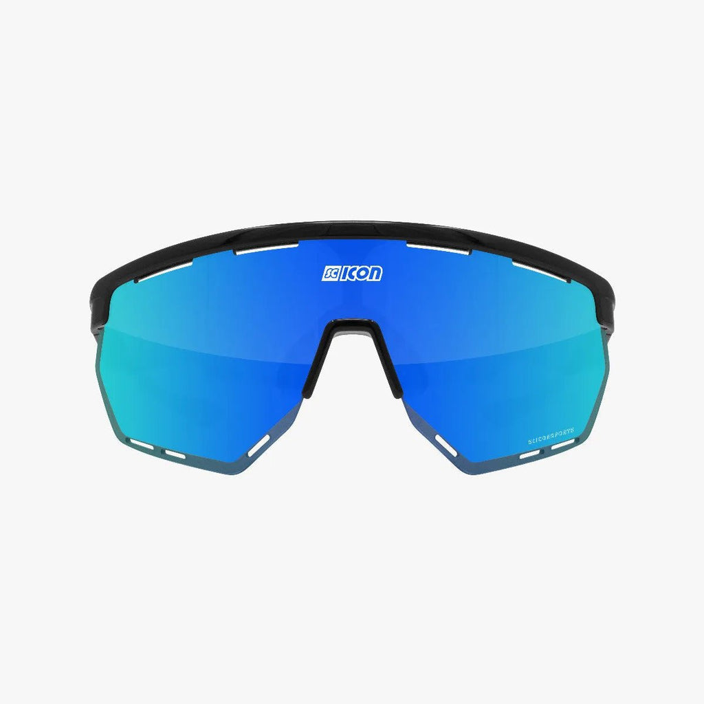 Scicon Aerowing Sport Sunglasses (Multimirror Blue/Black) | Cycling Gears Hub - Cycling Gears Hub