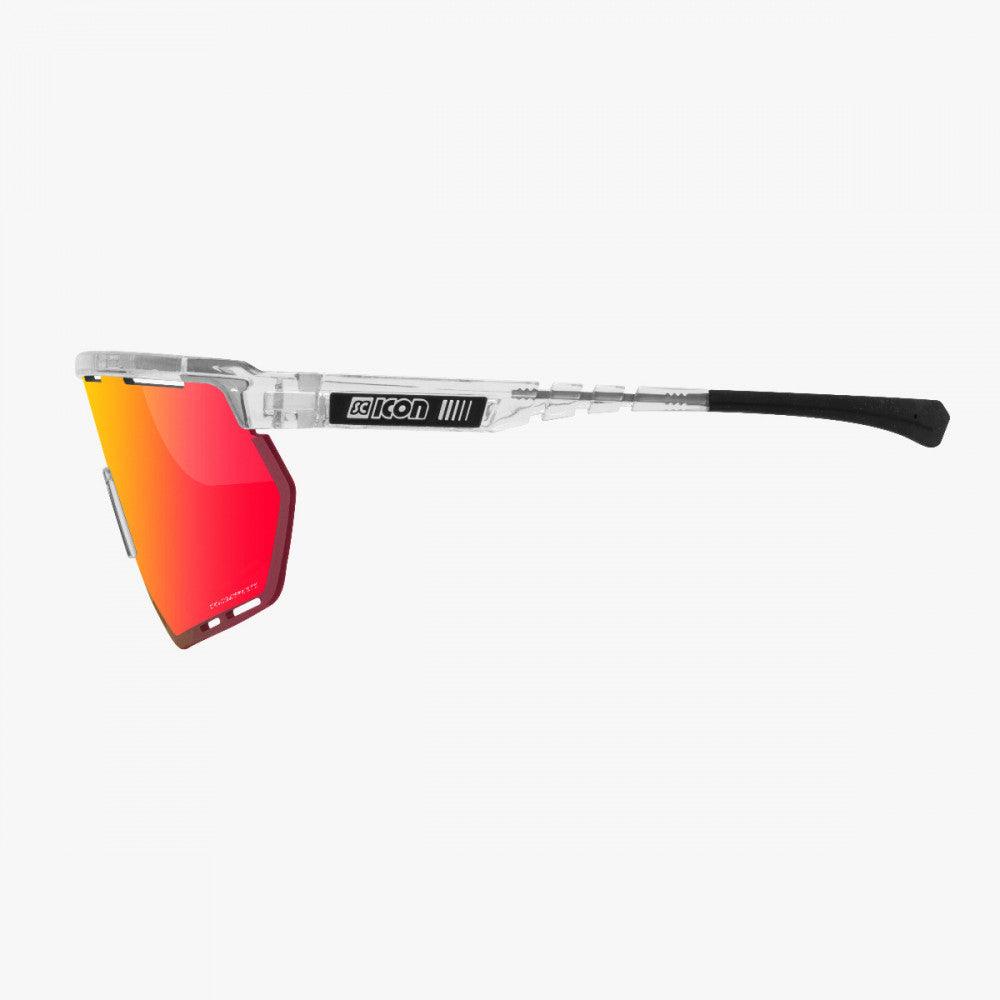 Scicon Aerowing Sport Sunglasses (Multimirror Red/Crystal Gloss) | Cycling Gears Hub - Cycling Gears Hub