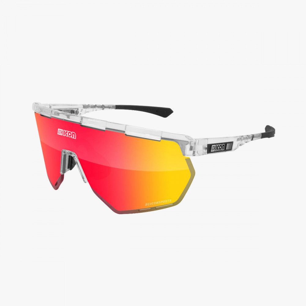 Scicon Aerowing Sport Sunglasses (Multimirror Red/Crystal Gloss) | Cycling Gears Hub - Cycling Gears Hub