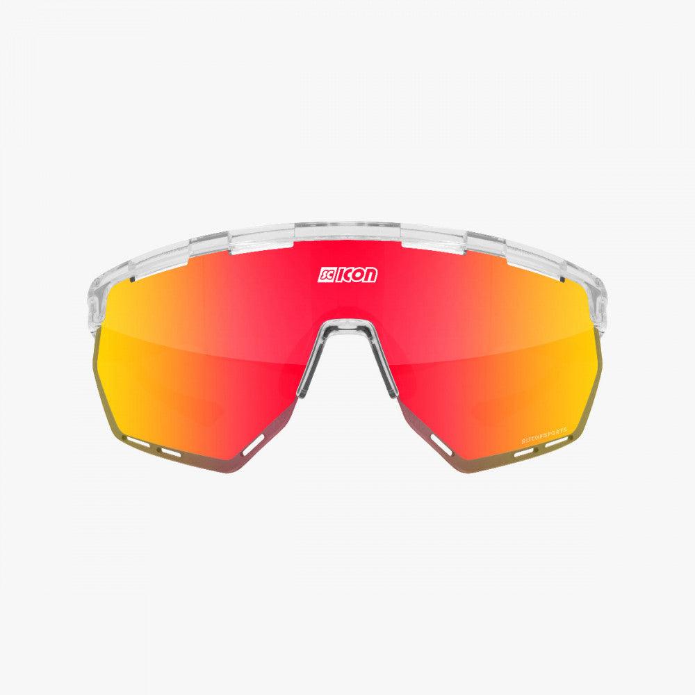 Scicon Aerowing Sport Sunglasses (Multimirror Red/Crystal Gloss) | Cycling Gears Hub - Cycling Gears Hub