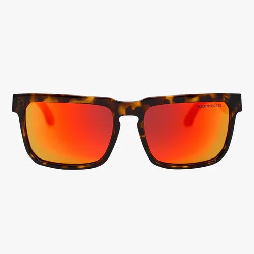 Scicon Gallio Sport Sunglasses (Demi Gloss/Multimirror Red) | Cycling Gears Hub - Cycling Gears Hub