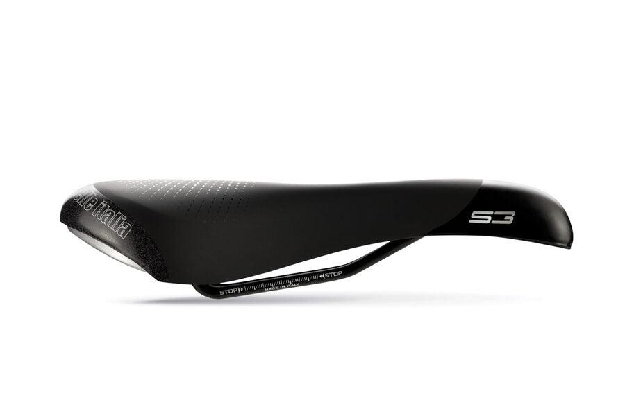 Selle Italia S3 Flow Saddle (Black) | Cycling Gears Hub - Cycling Gears Hub