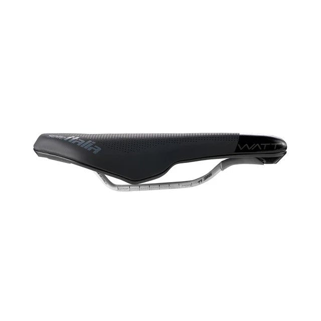 Selle Italia Watt TI 316 Gel Superflow – Triathlon Saddle with Anti - Slip Cover, TI Rails & Superflow Cut - Out (Unisex, 235g) - Cycling Gears Hub