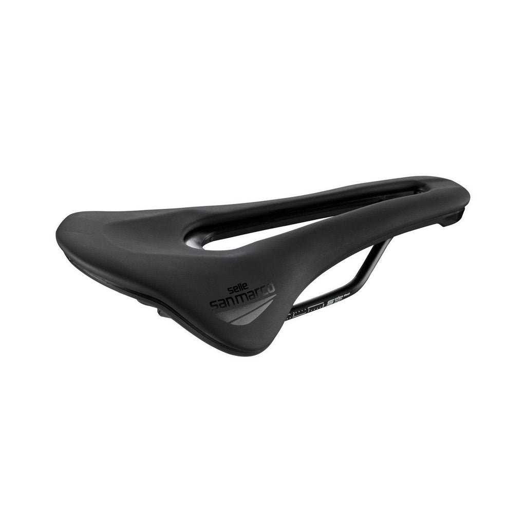 Selle Sanmarco Shortfit 2.0 Sport Saddle (Black) | Cycling Gears Hub - Cycling Gears Hub