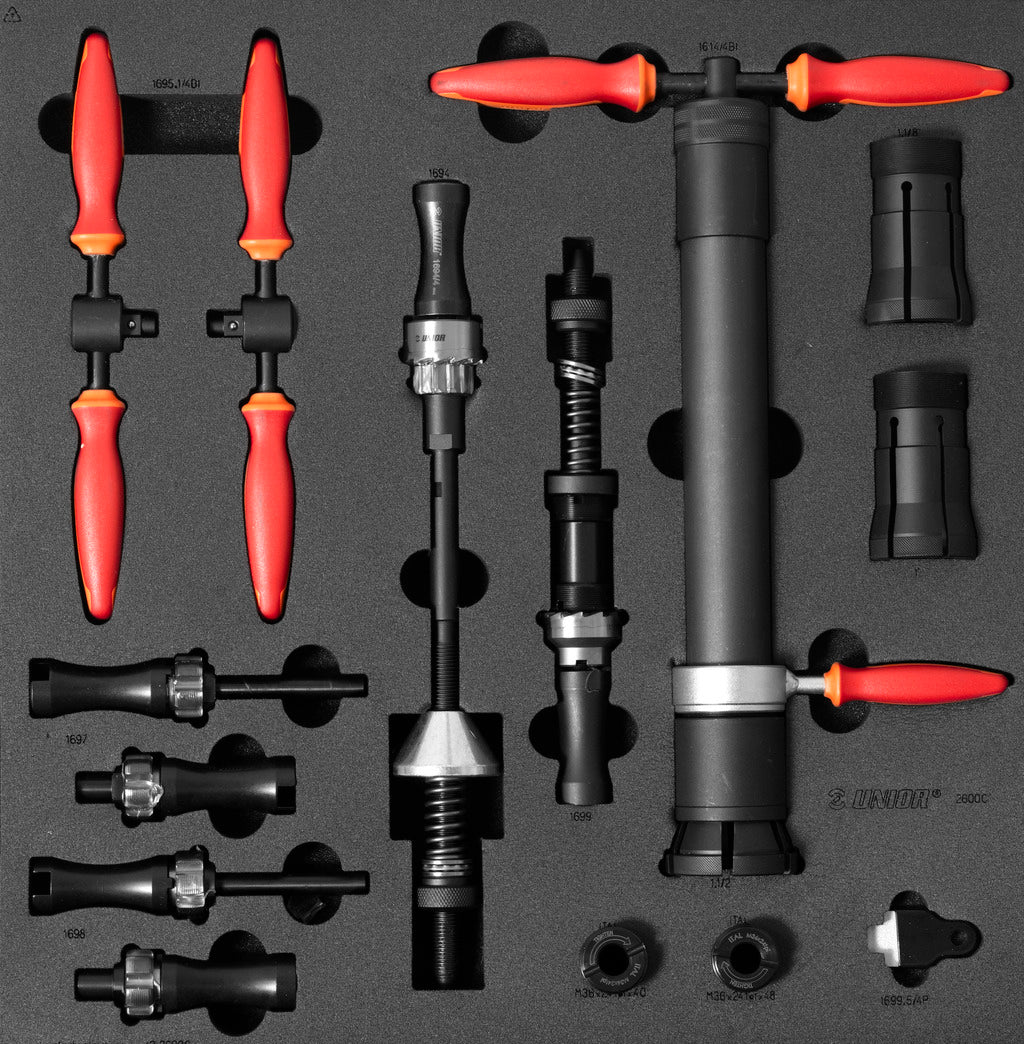 UNIOR SET3-2600C-US SET OF TOOLS IN TRAY 3 FOR 2600C - FRAME PREPARATION TOOLS