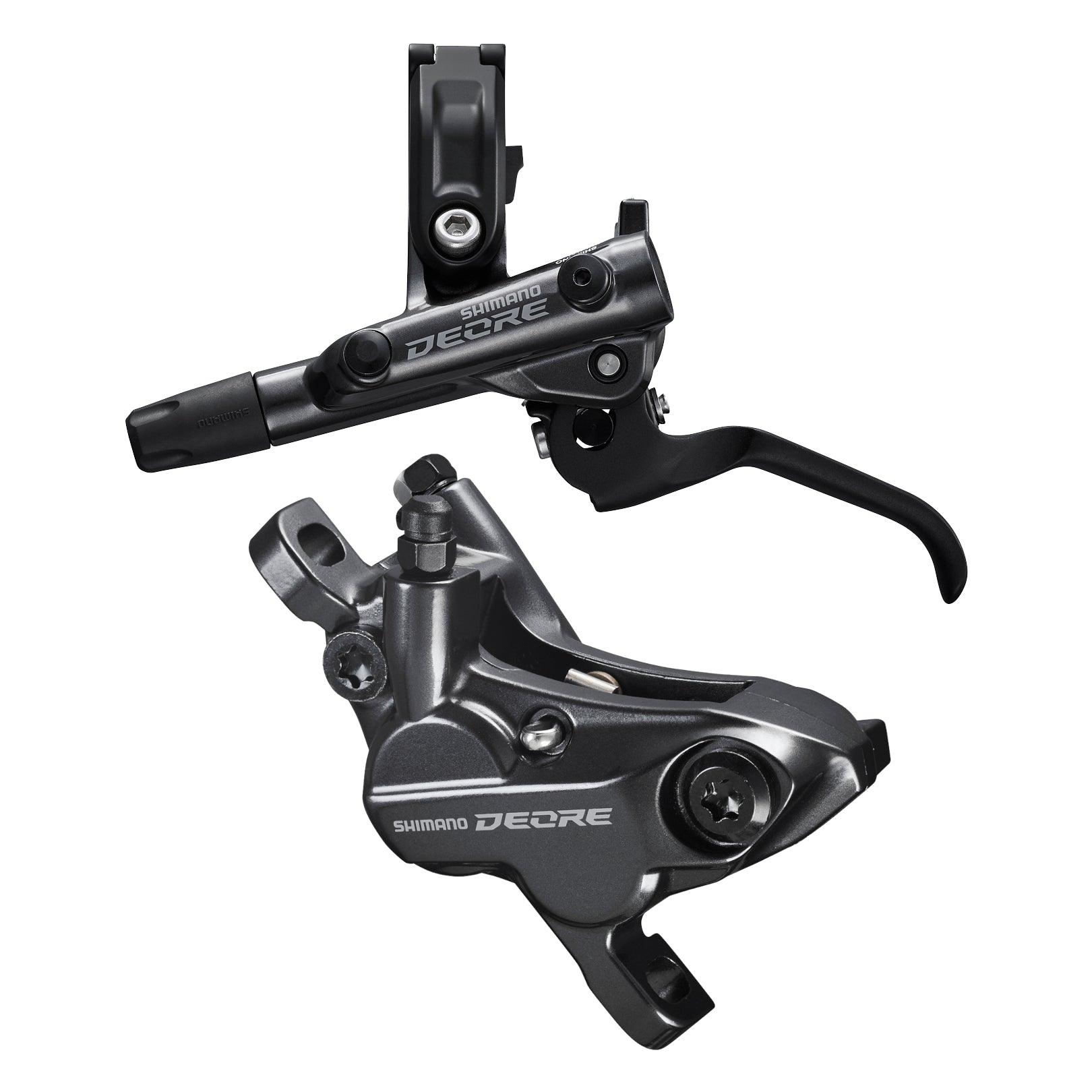 Shimano Deore BL-M6100/BR-M6120 Post Mount Hydraulic Disc Brake (Black) | Cycling Gears Hub