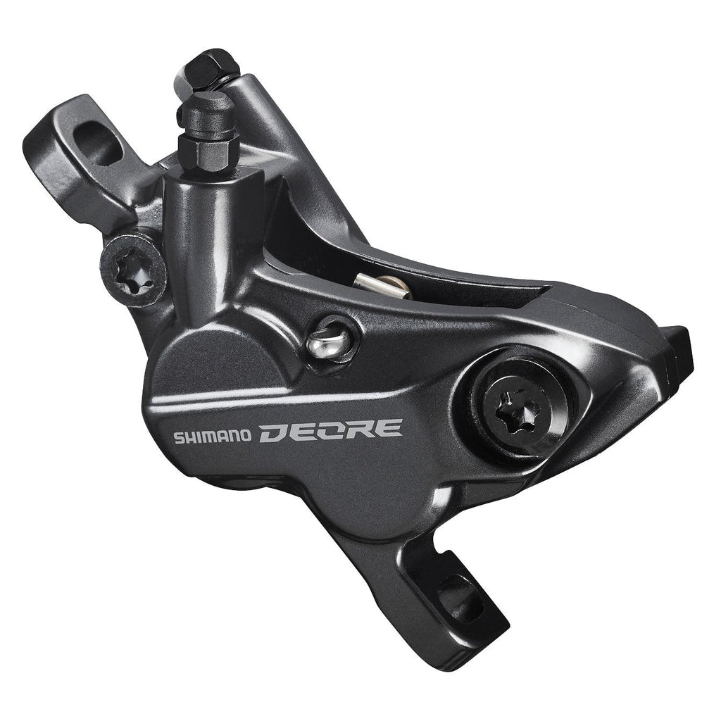 Shimano Deore BL-M6100/BR-M6120 Post Mount Hydraulic Disc Brake (Black) | Cycling Gears Hub