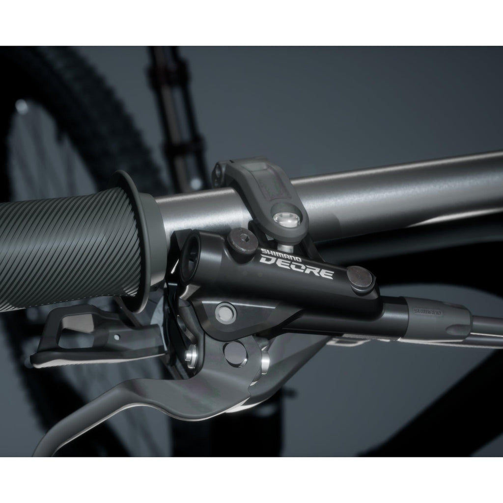 Shimano Deore BL-M6100/BR-M6120 Post Mount Hydraulic Disc Brake (Black) | Cycling Gears Hub