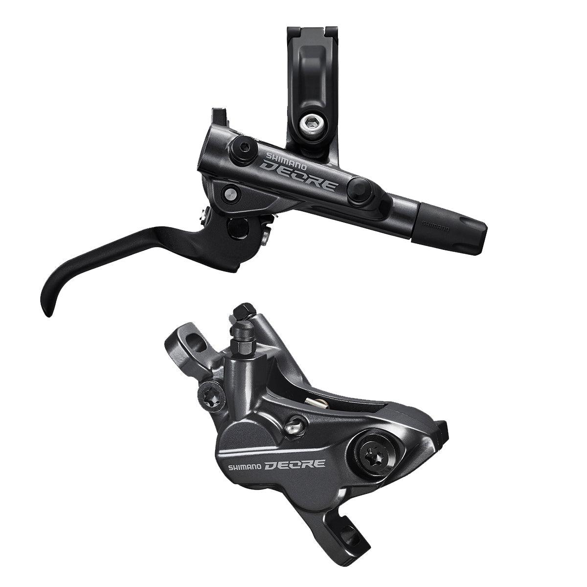 Shimano Deore BL-M6100/BR-M6120 Post Mount Hydraulic Disc Brake (Black) | Cycling Gears Hub