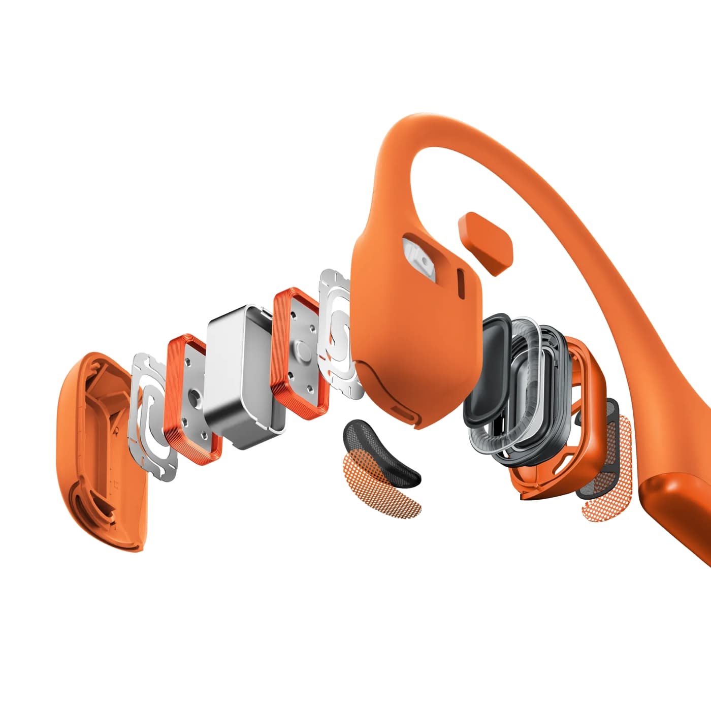 Shokz Open Run Pro 2 (Orange) | Cycling Gears Hub - Cycling Gears Hub