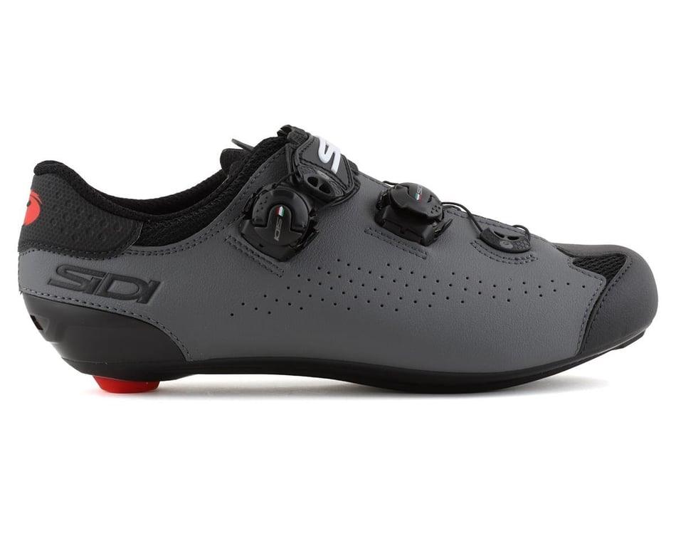 Sidi Genius 10 Mega Cycling Shoes (Black/Grey) | Cycling Gears Hub