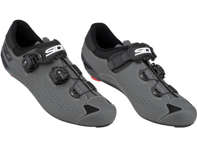 Sidi Genius 10 Mega Cycling Shoes (Black/Grey) | Cycling Gears Hub