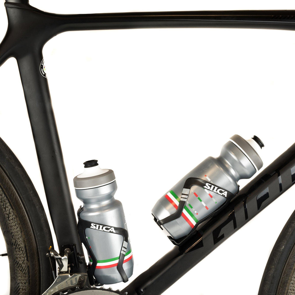 Silca Sicuaro Carbon Bottle Cage (Black/Grey) | Cycling Gears Hub - Cycling Gears Hub