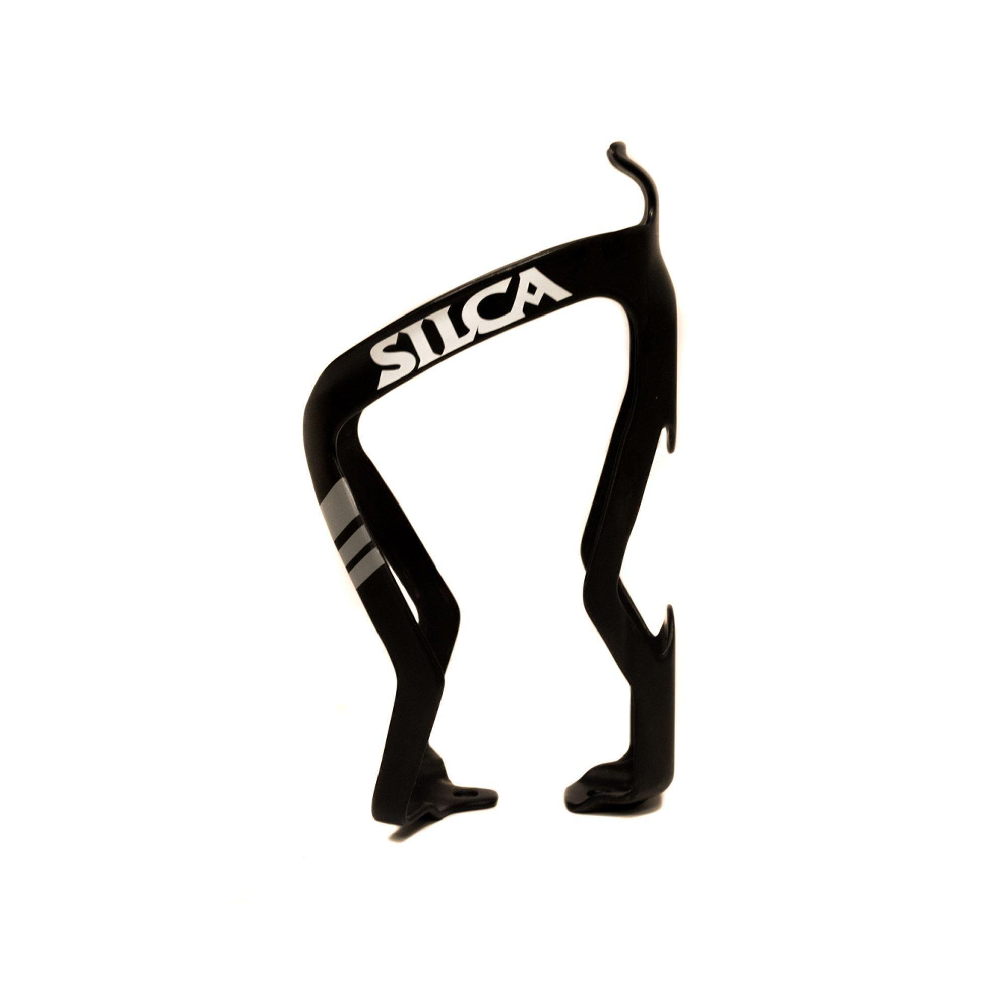 Silca Sicuaro Carbon Bottle Cage (Black/Grey) | Cycling Gears Hub - Cycling Gears Hub
