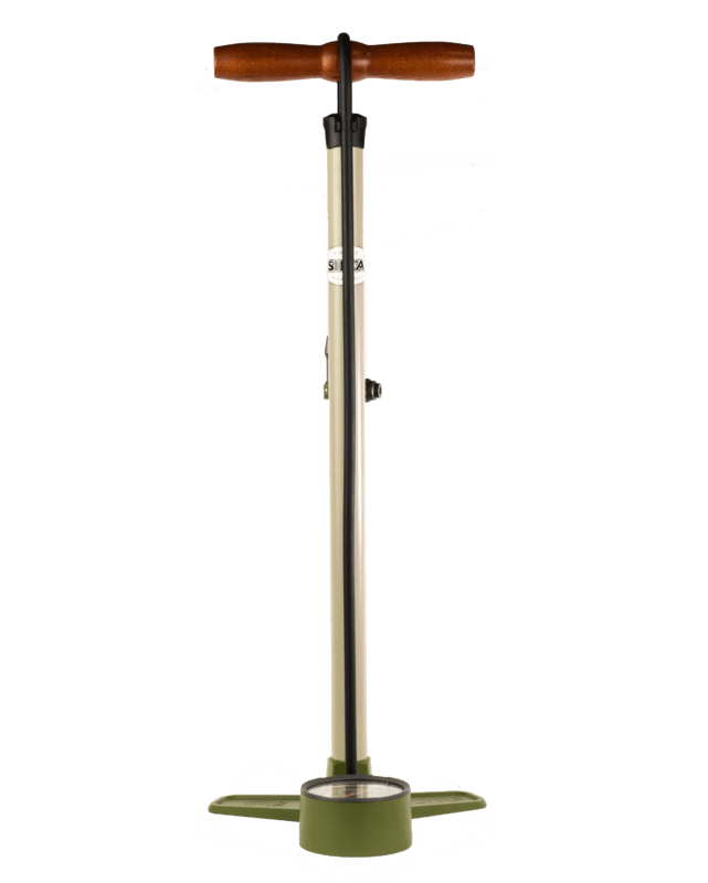 Silca Terra Floor Pump (Golden) | Cycling Gears Hub - Cycling Gears Hub