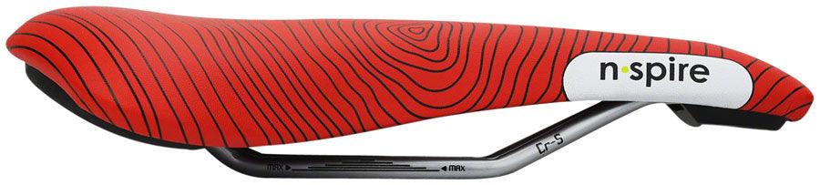 Smanie Nspire Saddle (Red) | Cycling Gears Hub - Cycling Gears Hub