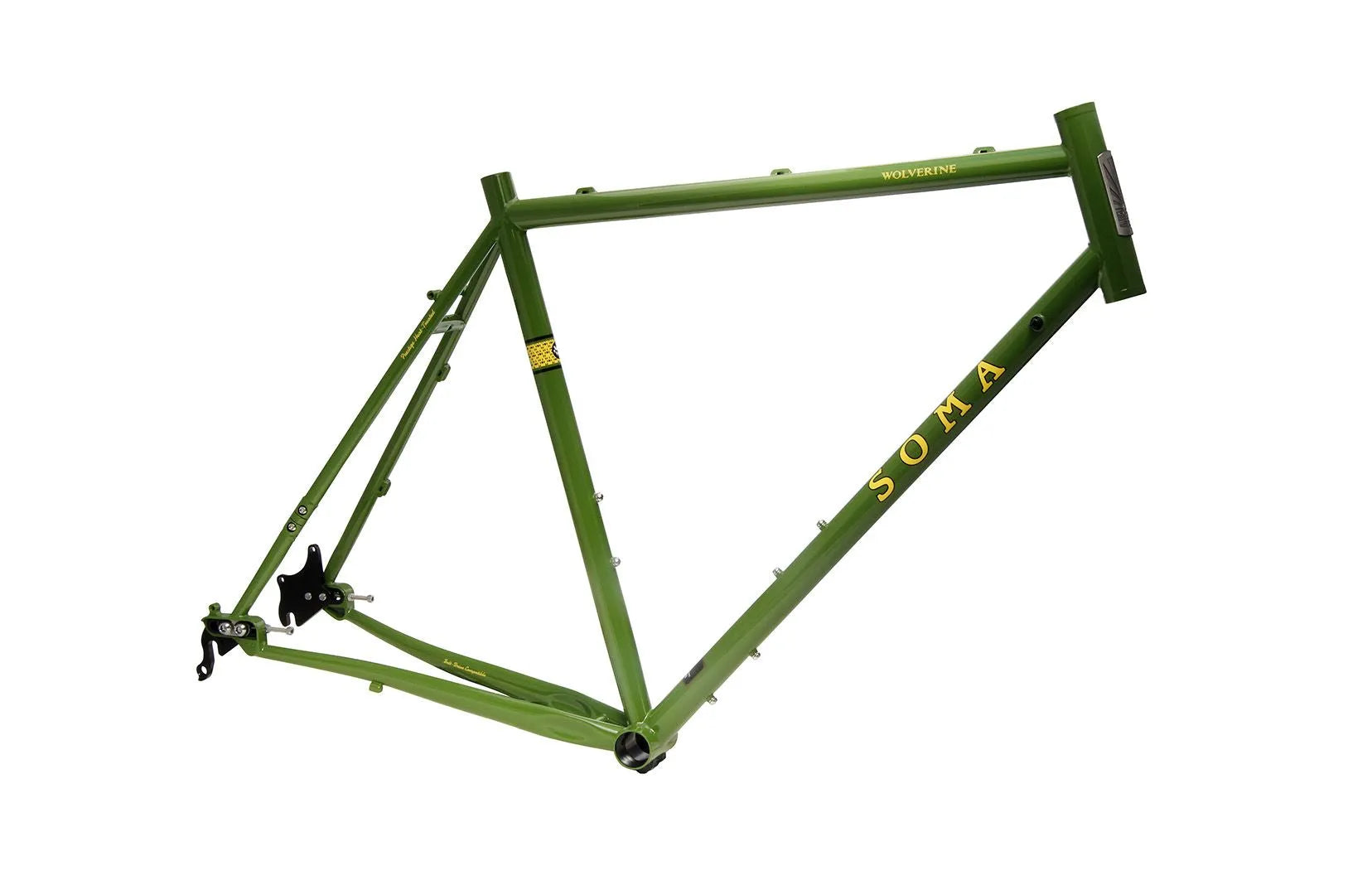 SOMA Wolverine V4.1 Type A Frameset (Moss Green) | Cycling Gears Hub