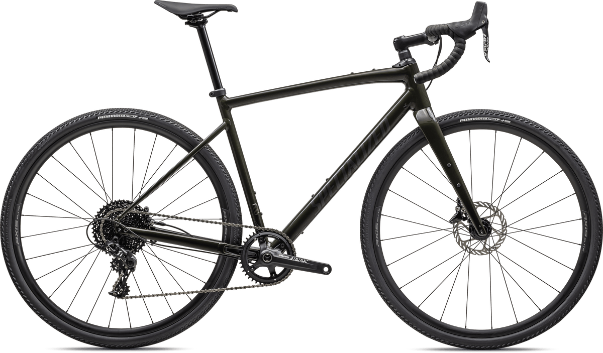 Specialized Diverge E5 Comp (Gloss Dark Moss Green/Pearl) | Cycling Gears Hub