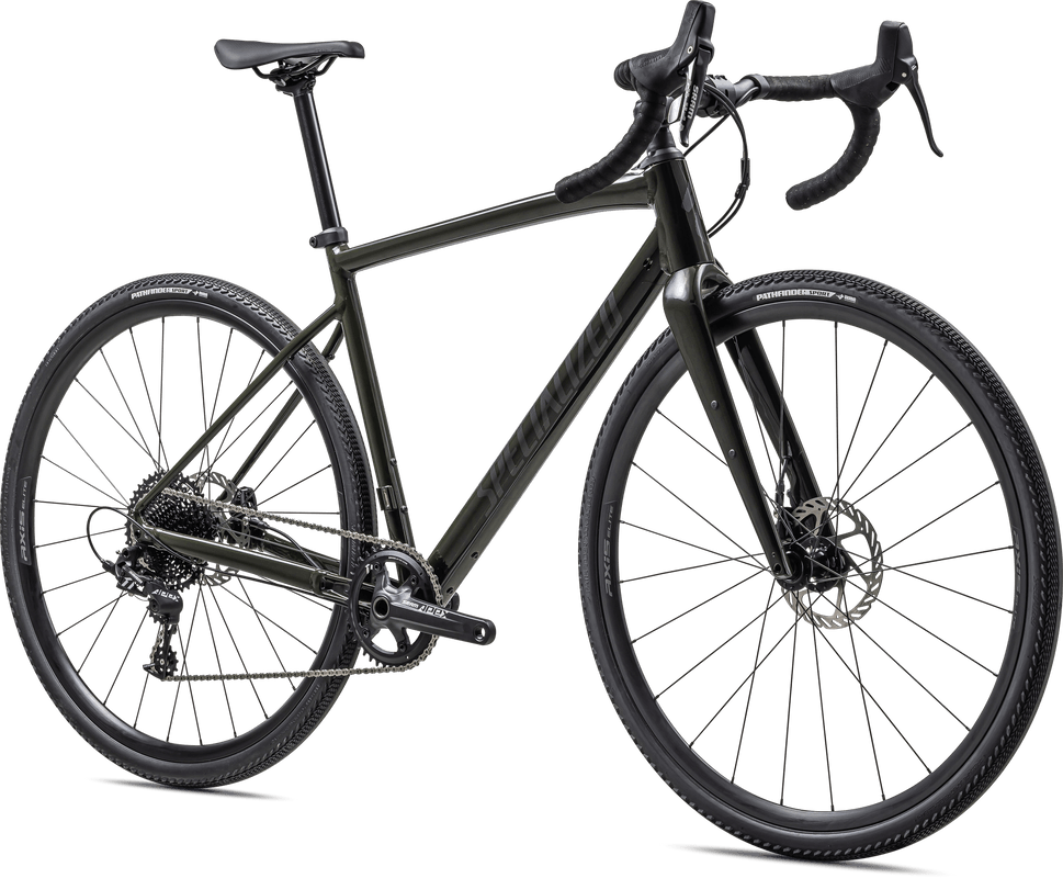 Specialized Diverge E5 Comp (Gloss Dark Moss Green/Pearl) | Cycling Gears Hub - Cycling Gears Hub