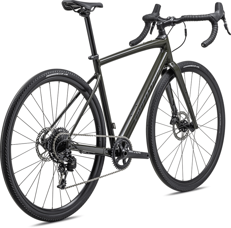 Specialized Diverge E5 Comp (Gloss Dark Moss Green/Pearl) | Cycling Gears Hub - Cycling Gears Hub