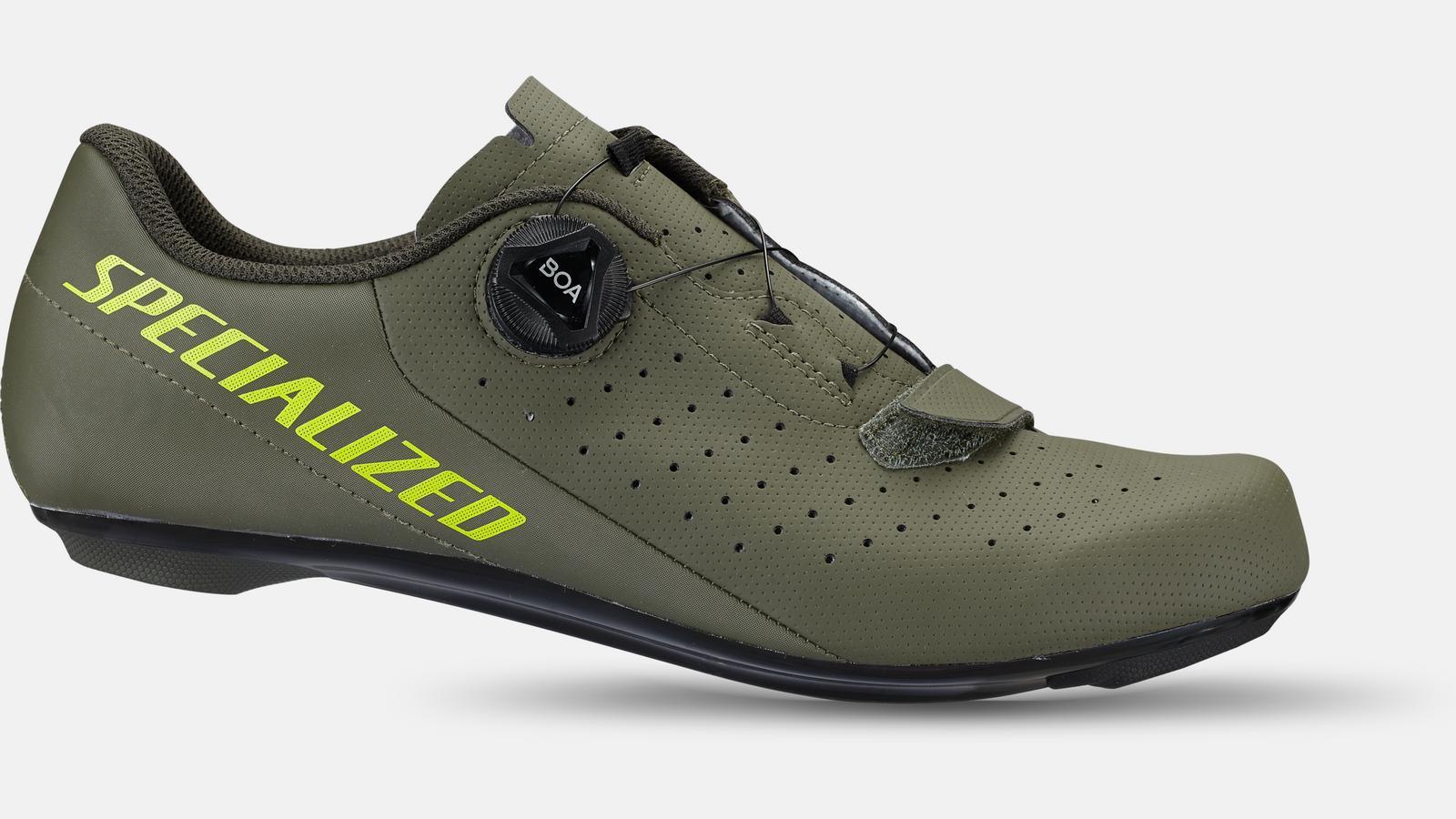 Specialized Torch 1.0 Road Cycling Shoes (Oak Green/Dark Moss Green) | Cycling Gears Hub