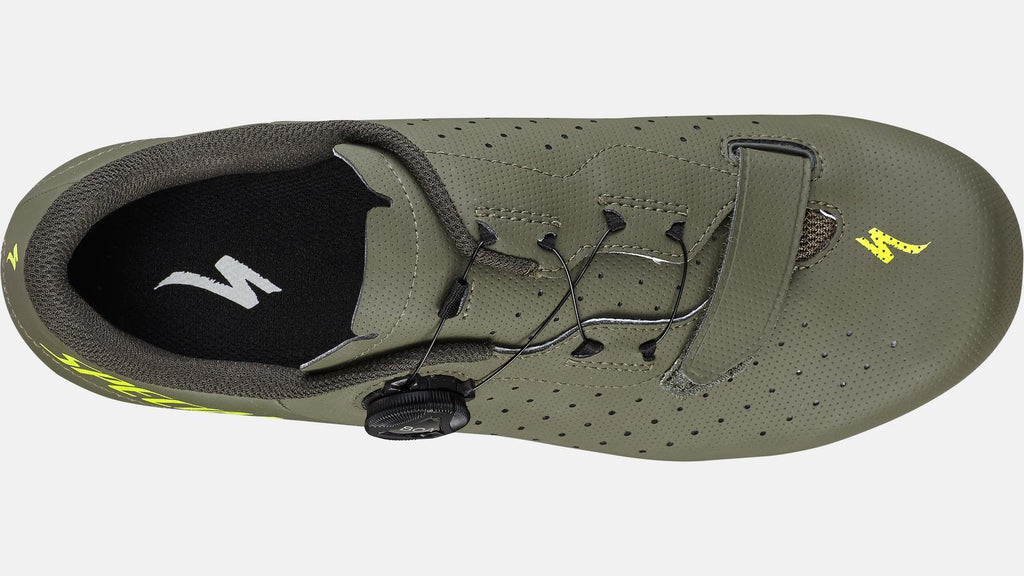 Specialized Torch 1.0 Road Cycling Shoes (Oak Green/Dark Moss Green) | Cycling Gears Hub