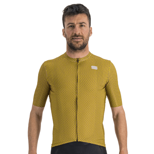 Sportful Checkmate Mens Cycling Jersey (Masala Malives) | Cycling Gears Hub