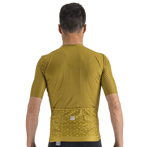 Sportful Checkmate Mens Cycling Jersey (Masala Malives) | Cycling Gears Hub