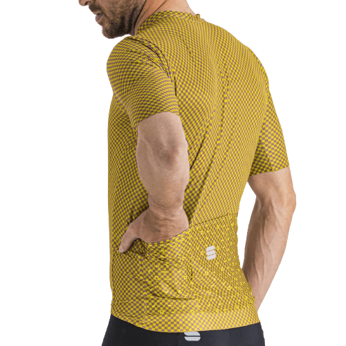 Sportful Checkmate Mens Cycling Jersey (Masala Malives) | Cycling Gears Hub