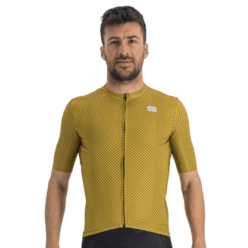 Sportful Checkmate Mens Cycling Jersey (Masala Malives) | Cycling Gears Hub - Cycling Gears Hub