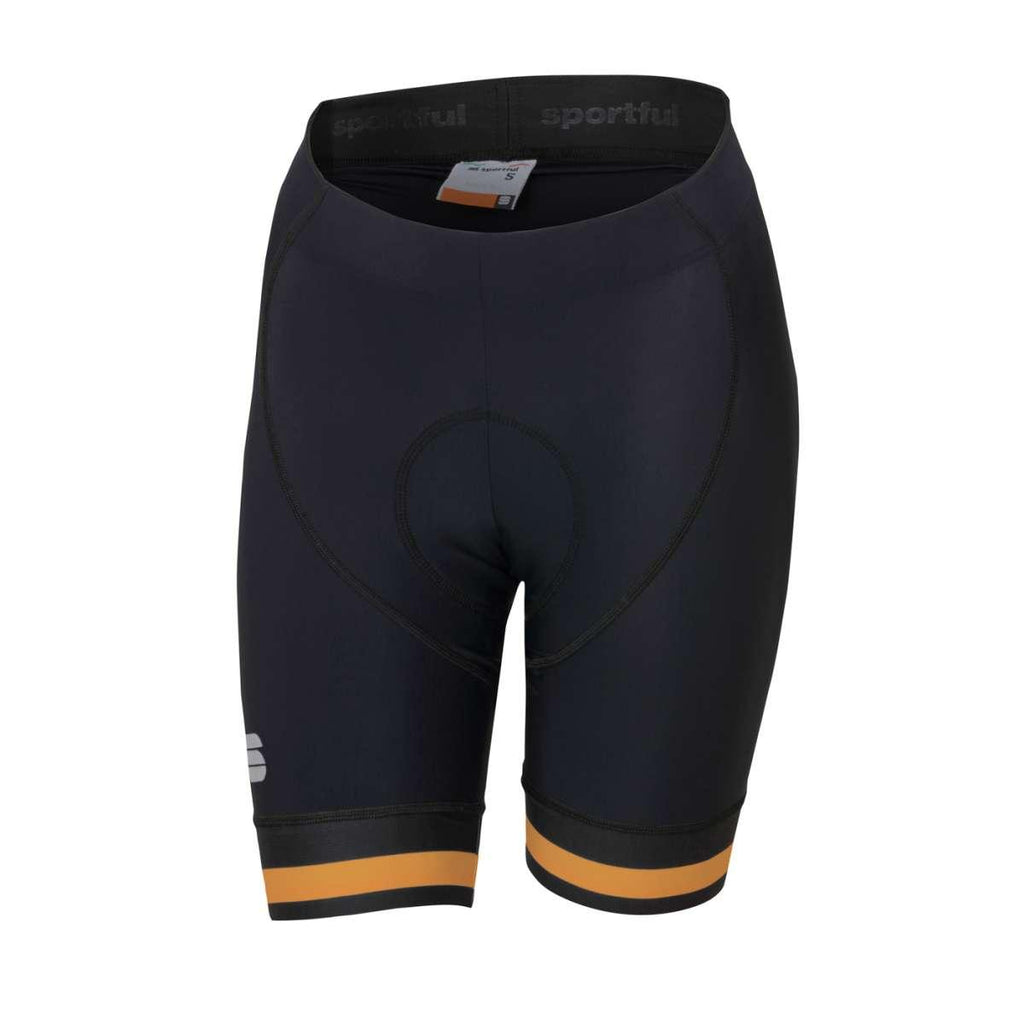 Sportful Classic Women's Cycling Shorts (Black/Gold) | Cycling Gears Hub - Cycling Gears Hub