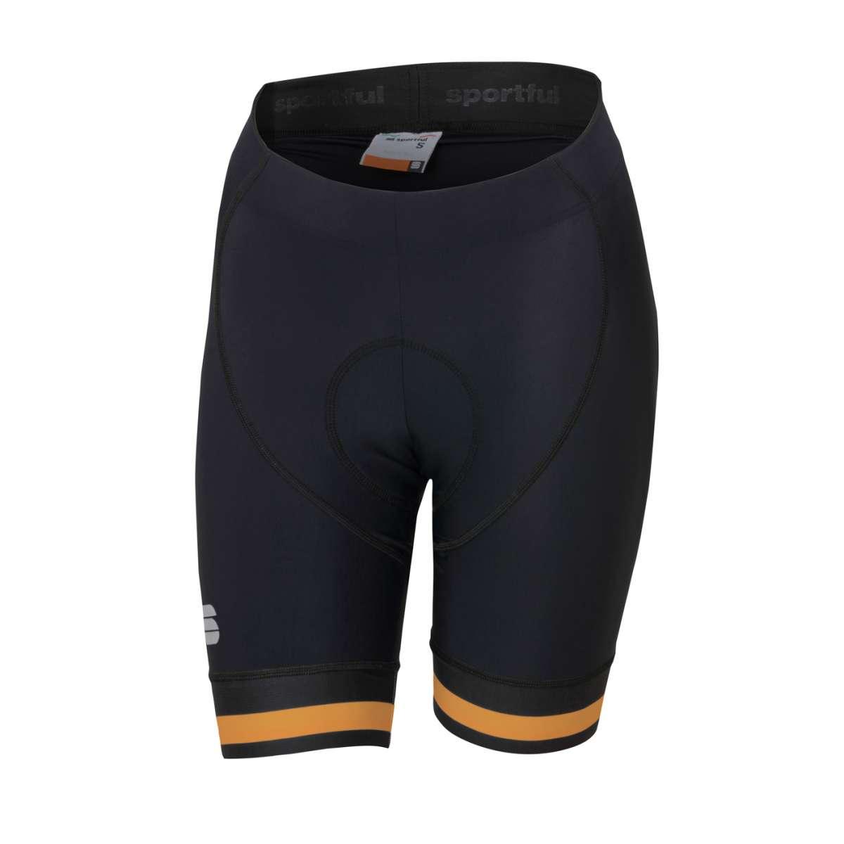 Sportful Classic Women's Cycling Shorts (Black/Gold) | Cycling Gears Hub - Cycling Gears Hub
