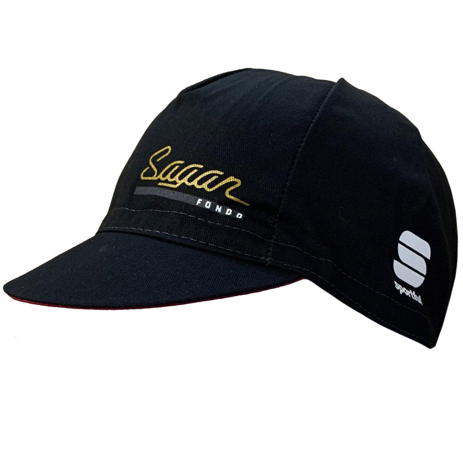 Sportful GF Sagan Cap (Black/Ruby Wine) | Cycling Gears Hub - Cycling Gears Hub