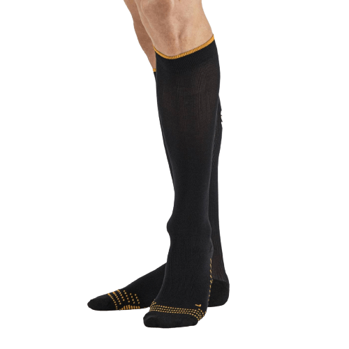 Sportful Recovery Unisex Cycling Socks (Black Orange SDR) | Cycling Gears Hub - Cycling Gears Hub