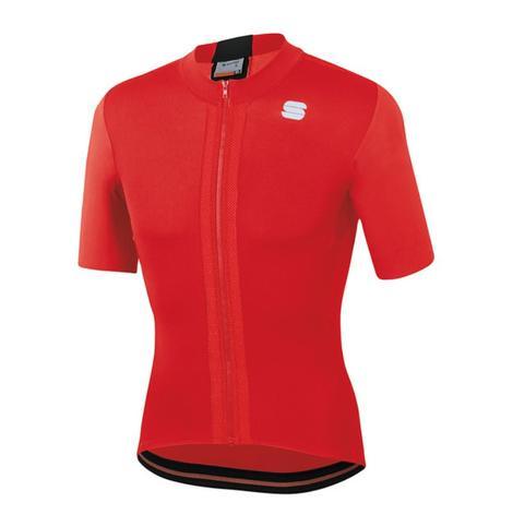 Sportful Striker Mens Cycling Jersey (Black/Red) | Cycling Gears Hub