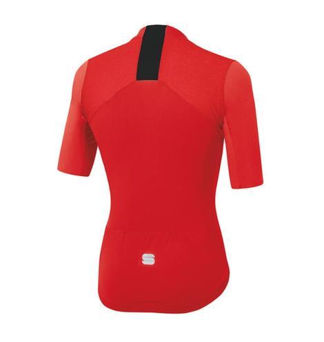 Sportful Striker Mens Cycling Jersey (Black/Red) | Cycling Gears Hub