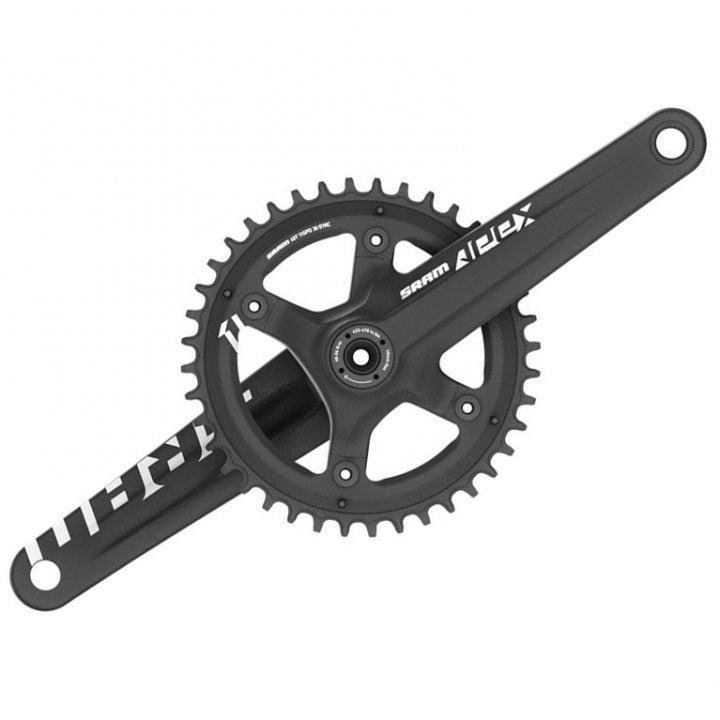 SRAM Apex1 FC - APX - 1 - A1 Pressfit GXP Crankset (Black) | Cycling Gears Hub - Cycling Gears Hub