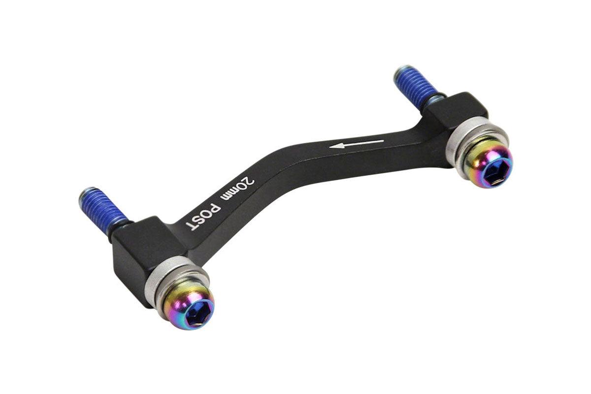 Sram Disc Brake Adapter Post Mount (Rainbow Bolts) | Cycling Gears Hub - Cycling Gears Hub