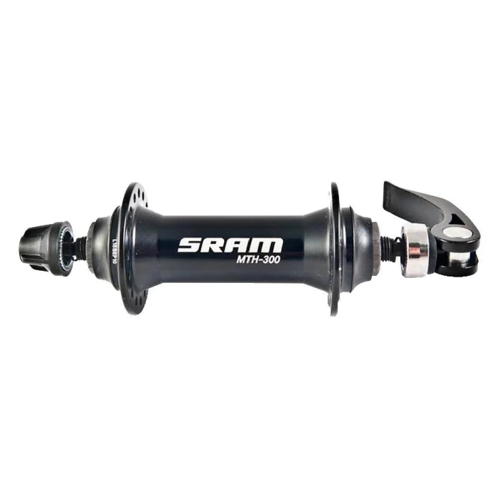 Sram MTH300 Rim Brake Front Hub (Black) | Cycling Gears Hub - Cycling Gears Hub