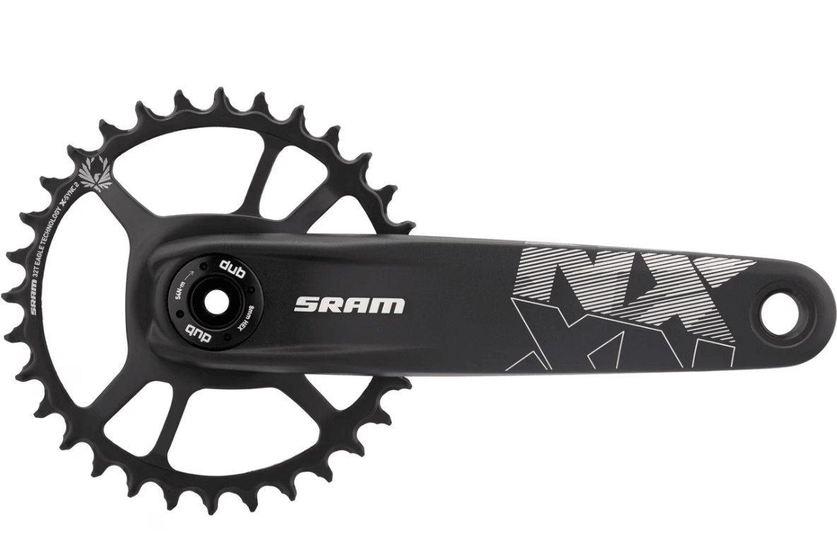 SRAM NX Eagle FC - NX - 1 - C1 Dub Crankset (Black) | Cycling Gears Hub - Cycling Gears Hub