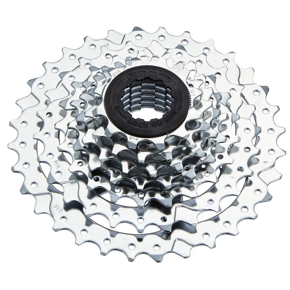 Sram PG - 730 7 Speed Cassette (Silver) | Cycling Gears Hub - Cycling Gears Hub