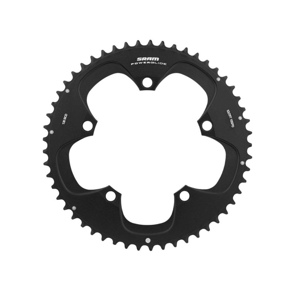 SRAM Powerglide 10 Speed Chainring (Black) | Cycling Gears Hub - Cycling Gears Hub