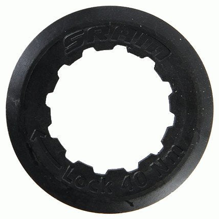 SRAM PowerGlide 1050 Cassette Lockring Steel (Black) | Cycling Gears Hub - Cycling Gears Hub