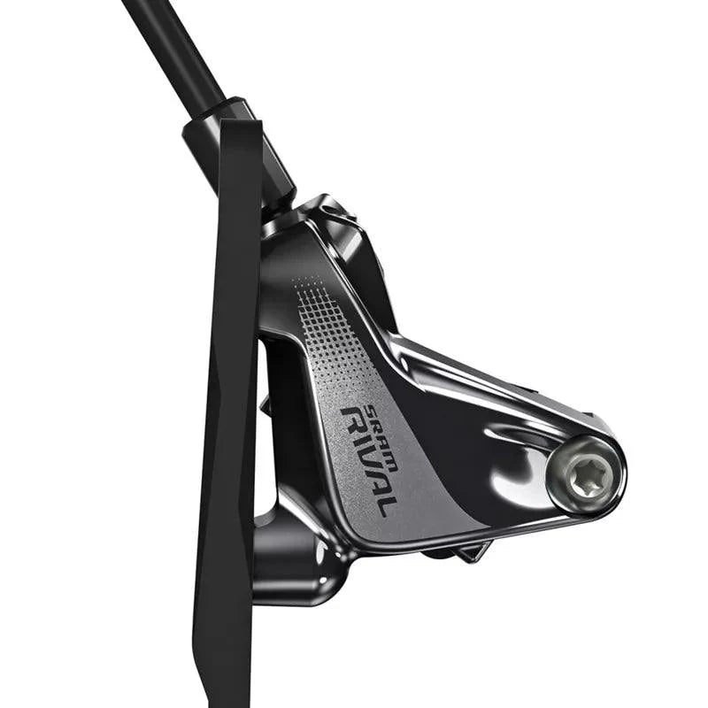 SRAM Rival 1 Flat Mount Hydraulic Disc Brake (Black) | Cycling Gears Hub - Cycling Gears Hub