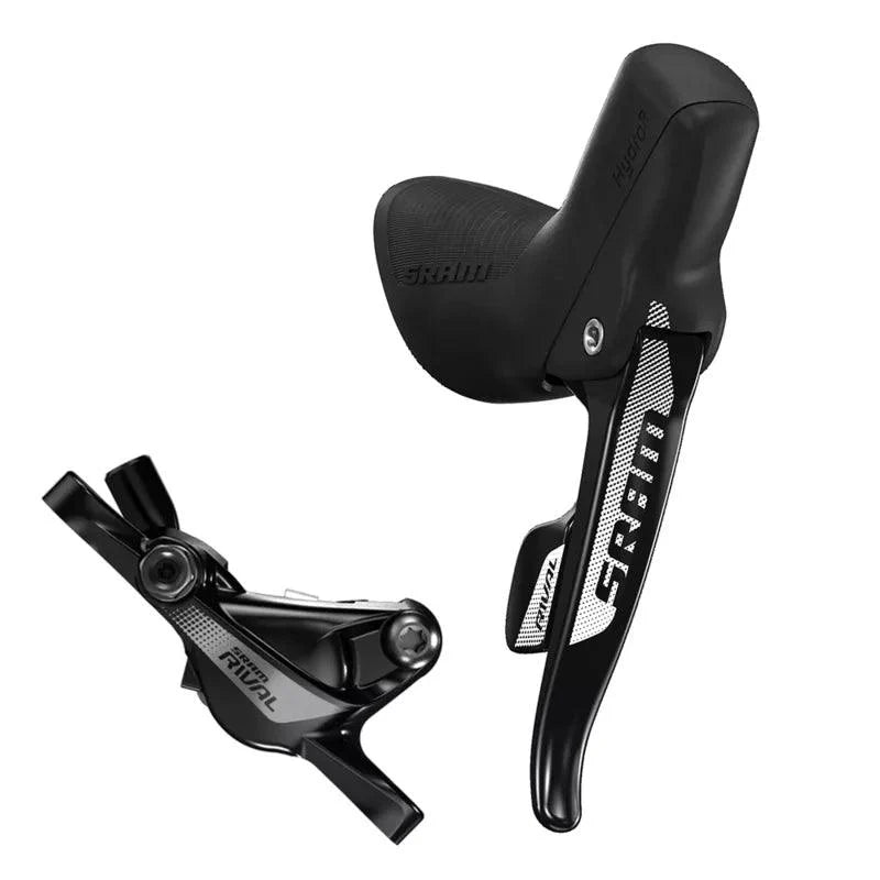 SRAM Rival 22 Flat Mount Hydraulic Disc Brake (Black) | Cycling Gears Hub - Cycling Gears Hub