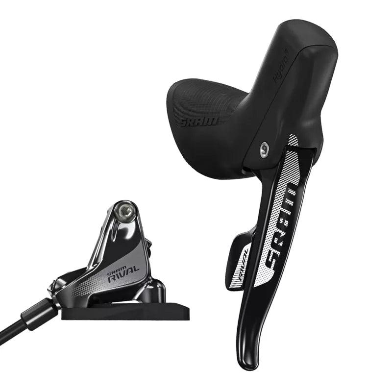 SRAM Rival 22 Flat Mount Hydraulic Disc Brake (Black) | Cycling Gears Hub - Cycling Gears Hub